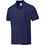 PORTWEST B210 NAPLES MENS POLO SHIRT NAVY 4L