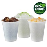 CASTAWAY ECOSMART DISPOSABLE WATER CUP 7OZ WHITE CARTON 1000