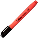 ARTLINE SUPREME ANTIMICROBIAL HIGHLIGHTER CHISEL RED