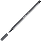 STABILO 68 FIBRE TIP PEN 10MM DEEP COLD GREY