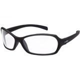 BOLLE SAFETY HURRICANE SAFETY GLASSES BLACK FRAME CLEAR LENS