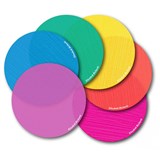 ELIZABETH RICHARDS ON YOUR MARKS HOOK AND LOOP DOTS 100MM ASSORTED PACK 10