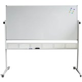 RAPIDLINE STANDARD MOBILE MAGNETIC WHITEBOARD 1800 X 1200 X 15MM