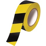 BRADY EXTERIOR ADHESIVE TAPE 50MM X 32M BLACKYELLOW STRIPE