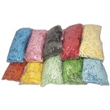 RAINBOW SHREDDED PAPER 30G MATT ASSORTED COLOURS CARTON 30