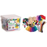 EDUCATIONAL COLOURS JUMBO CREATION BOX ASSORTED