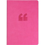 COLLINS EDGE NOTEBOOK RULED 240 PAGE RAINBOW EDGING A5 PINK