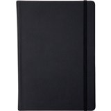 COLLINS LEGACY NOTEBOOK RULED 240 PAGE EXPANDABLE INNER POCKET A5 BLACK