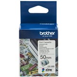 BROTHER CZ1005 LABEL ROLL 50MM X 5M WHITE