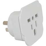MOKI AUNZ UNIVERSAL TRAVEL ADAPTOR WHITE