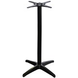 ASTORIA BAR TABLE BASE 1090MM BLACK POWDERCOAT