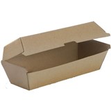 BIOPAK BIOBOARD HOT DOG BOX 209 X 70 X 76MM PACK 50