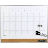 QUARTET COMBO CALENDAR PLANNER 406 X 508MM WHITE