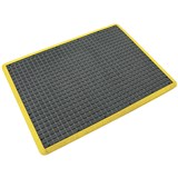 AIR GRID ANTIFATIGUE MAT 900 X 1500MM BLACKYELLOW