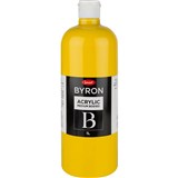 JASART BYRON ACRYLIC PAINT 1 LITRE WARM YELLOW
