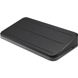 KENSINGTON SPACE SAVING FOOTREST BLACK