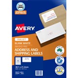 AVERY 936099 J8651 ADDRESS LABELS INKJET 65UP WHITE PACK 50
