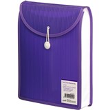 BANTEX ATTACHE FILE CASE ELASTIC CLOSURE A4 VIOLET