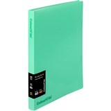 COLOURHIDE DISPLAY BOOK FIXED 40 POCKET A4 BISCAY GREEN