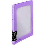 COLOURHIDE DISPLAY BOOK REFILLABLE INSERT 20 POCKET A4 PURPLE