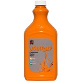 EDUCATIONAL COLOURS LIQUITEMP POSTER PAINT 2 LITRE ORANGE