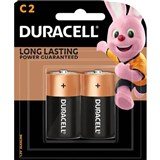 DURACELL COPPERTOP ALKALINE C BATTERY PACK 2