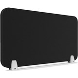 RAPIDLINE ECO PANEL DESK MOUNTED SCREEN 740 X 384MM BLACK