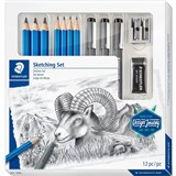 STAEDTLER 61 DESIGN JOURNEY LUMOGRAPH SKETCHING MIXED SET