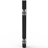 RAPIDLINE SHUSH30 SCREEN DESK MOUNT JOINING POLE 495MM BLACK