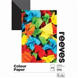 REEVES COLOUR PAPER PAD 80GSM A4 ASSORTED 30 SHEETS