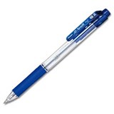 PENTEL BK127 EBALL RETRACTABLE BALLPOINT PEN 07MM BLUE BOX 12