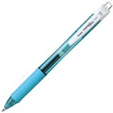 PENTEL BL107 ENERGEL X RETRACTABLE GEL INK PEN 07MM SKY BLUE BARREL BLACK INK BOX 12