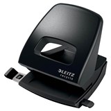 LEITZ RECYCLE PUNCH 2 HOLE 30 SHEET BLACK