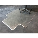 ANCHORMAT DELUXE CHAIRMAT PVC KEYHOLE CARPET 900 X 1220MM CLEAR