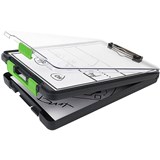 DEXAS CLEARVIEW CLIPCASE CLIPBOARD GREEN