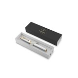 PARKER IM FOUNTAIN PEN PREMIUM PEARL GOLD