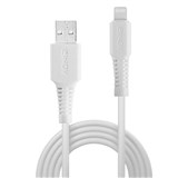 LINDY 31326 USBA TO LIGHTNING CABLE 1M WHITE