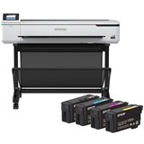EPSON SURECOLOR T5160 LARGE FORMAT PRINTER AND E40S INK CARTRIDGE COMBO