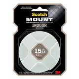 SCOTCH 314HMED DOUBLE SIDED MOUNTING TAPE INDOOR 254MM X 317M WHITE