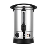 MAXIM STAINLESS STEEL URN WITH THERMOSTAT 8 LITRES SILVER