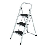 GAF 3 STEP LADDER FOLDABLE GREY