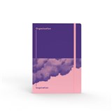 JUMBLE AND CO ORGANISATION AND INSPIRATION SPLIT NOTEBOOK A5 PURPLE