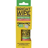 BRIGHTWIPE ANTIBACTERIAL LENS AND SCREEN SPRAY CLEANER 30ML