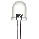 LED ROUND 4000MCD 5MM CLEAR WHITE