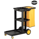 COMPASS JANITORS CART YELLOWBLACK
