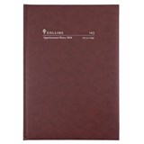 COLLINS APPOINTMENT DAIRY A4 DAY TO PAGE BURGUNDY