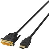 COMSOL HDMI MALE TO DVID MALE CABLE 1M BLACK