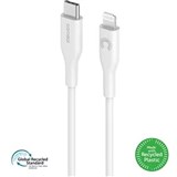 COMSOL 12M GRS CERTIFIED USBC TO LIGHTNING CABLE  WHITE