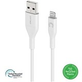 COMSOL 12M GRS CERTIFIED USBA TO APPLE LIGHTNING CABLE WHITE