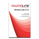 RAZORLINE VEHICLE LOG BOOK 64PAGES WHITE